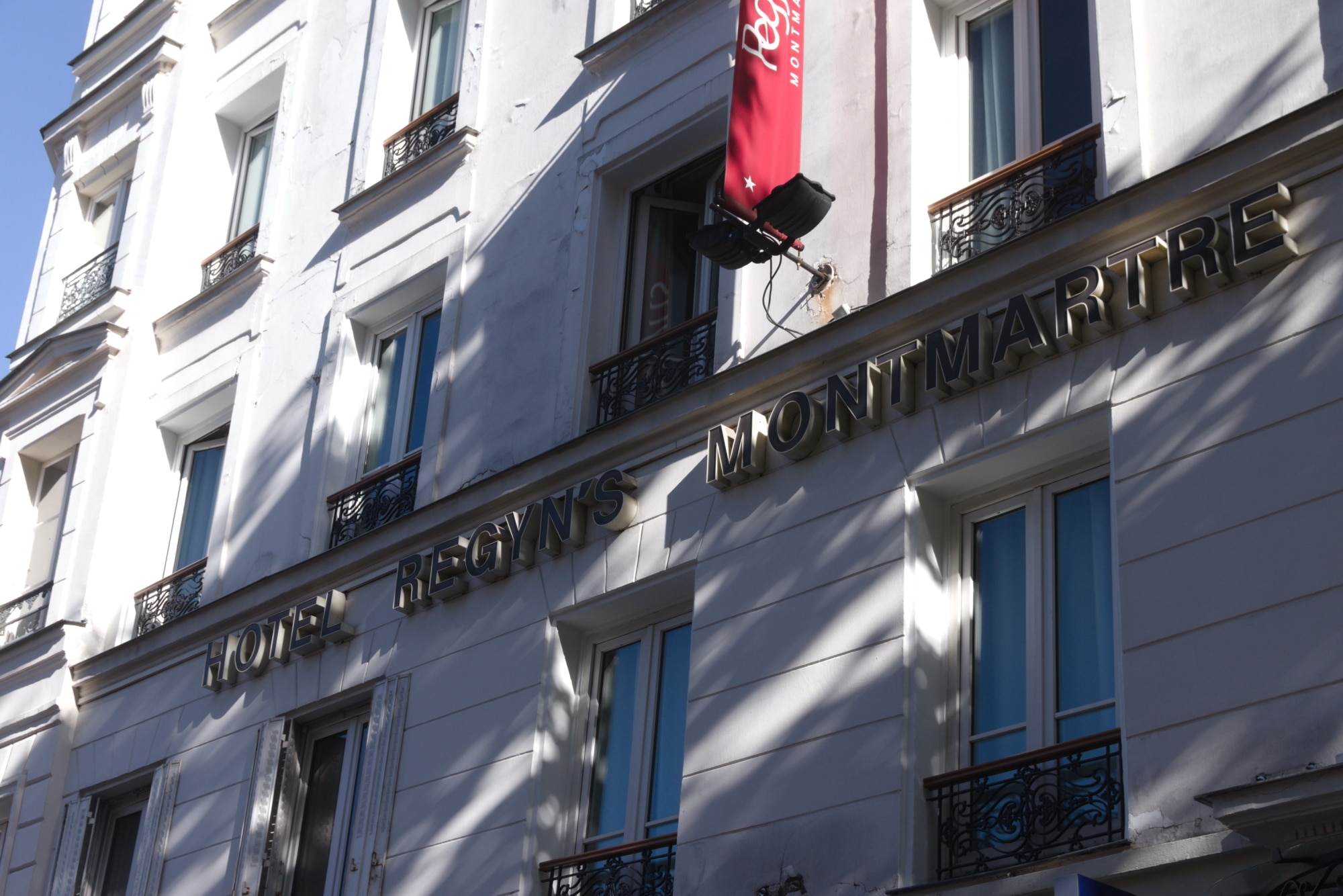 la façade du Regyn's